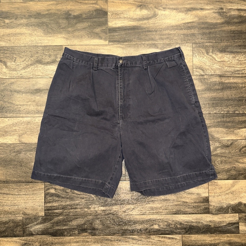 Polo Ralph Lauren Classic Chino Tyler Shorts Men's Size 38 Inseam 10" Navy Blue